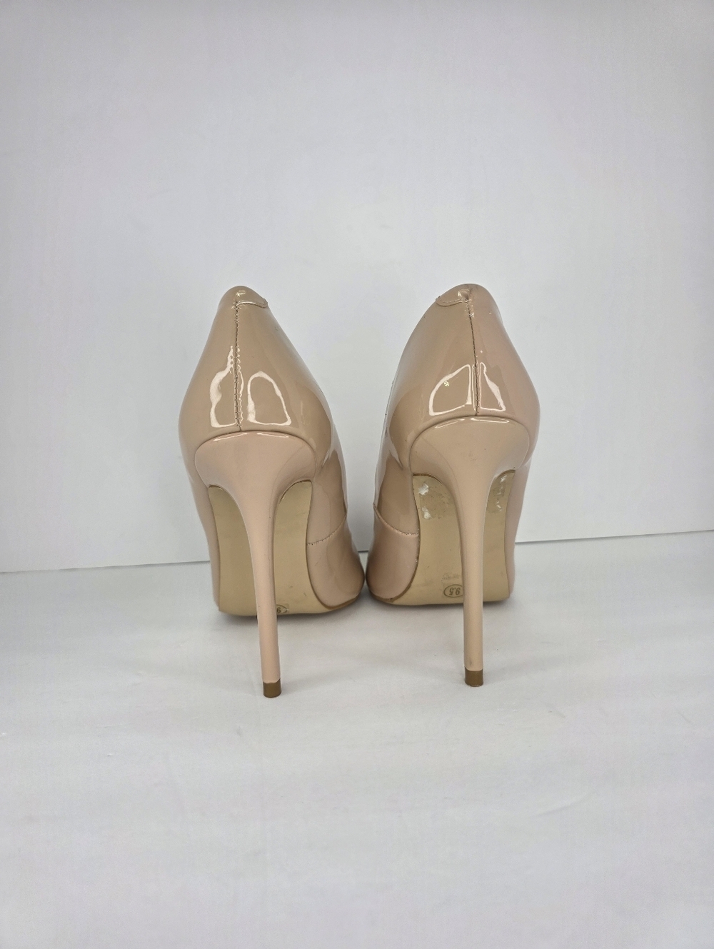 Steve Madden Women’s Klory Stiletto Camel Patent Leather Style Pumps Size 9.5M - Picture 10 of 16